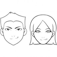 236x236 How To Draw A Face For Kids, Step By Step