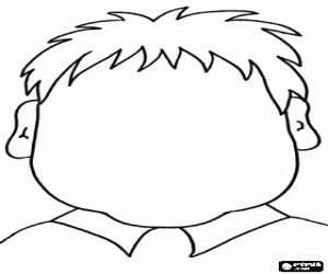 300x250 Faces Coloring Pages Printable Games