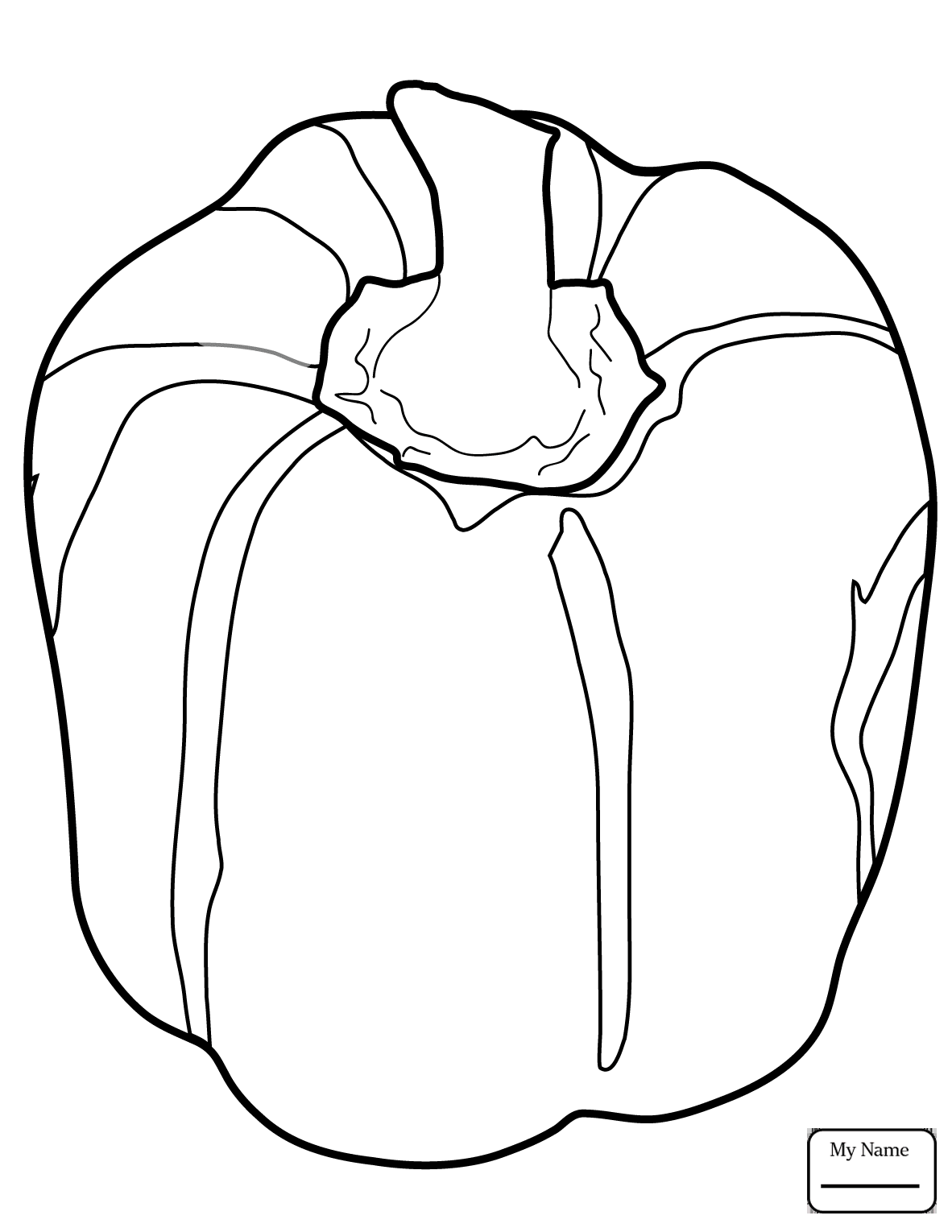 1182x1530 Free Chili Pepper Plant To Color Printable In Tiny Draw Photo