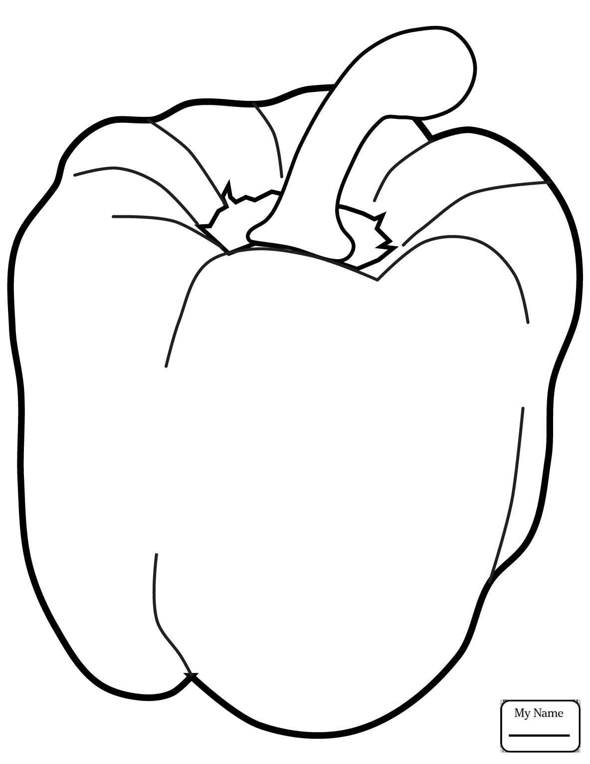 1183x1530 Vegetables Chili Pepper Coloring Pages
