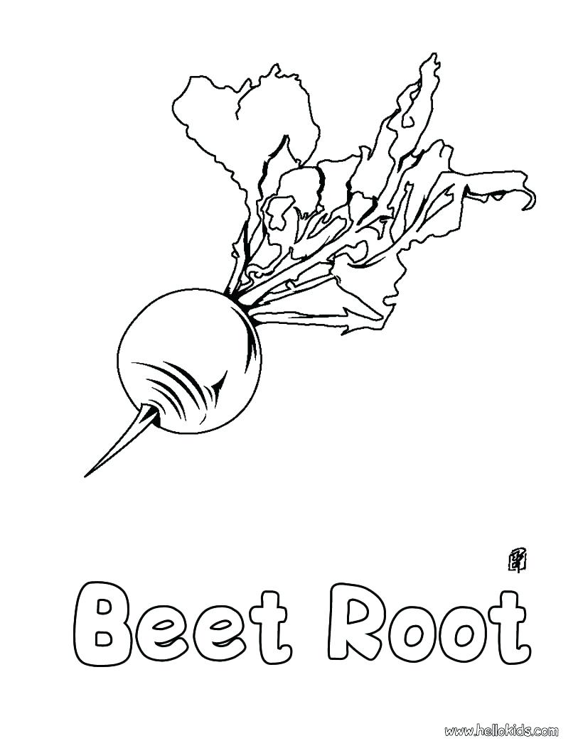 820x1060 Printable Vegetables To Color Printable Chilli Beet Root Coloring