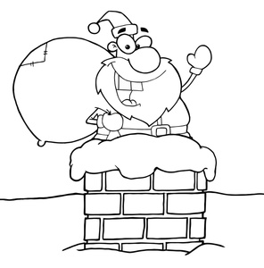 296x300 Free Coloring Page Clipart Image