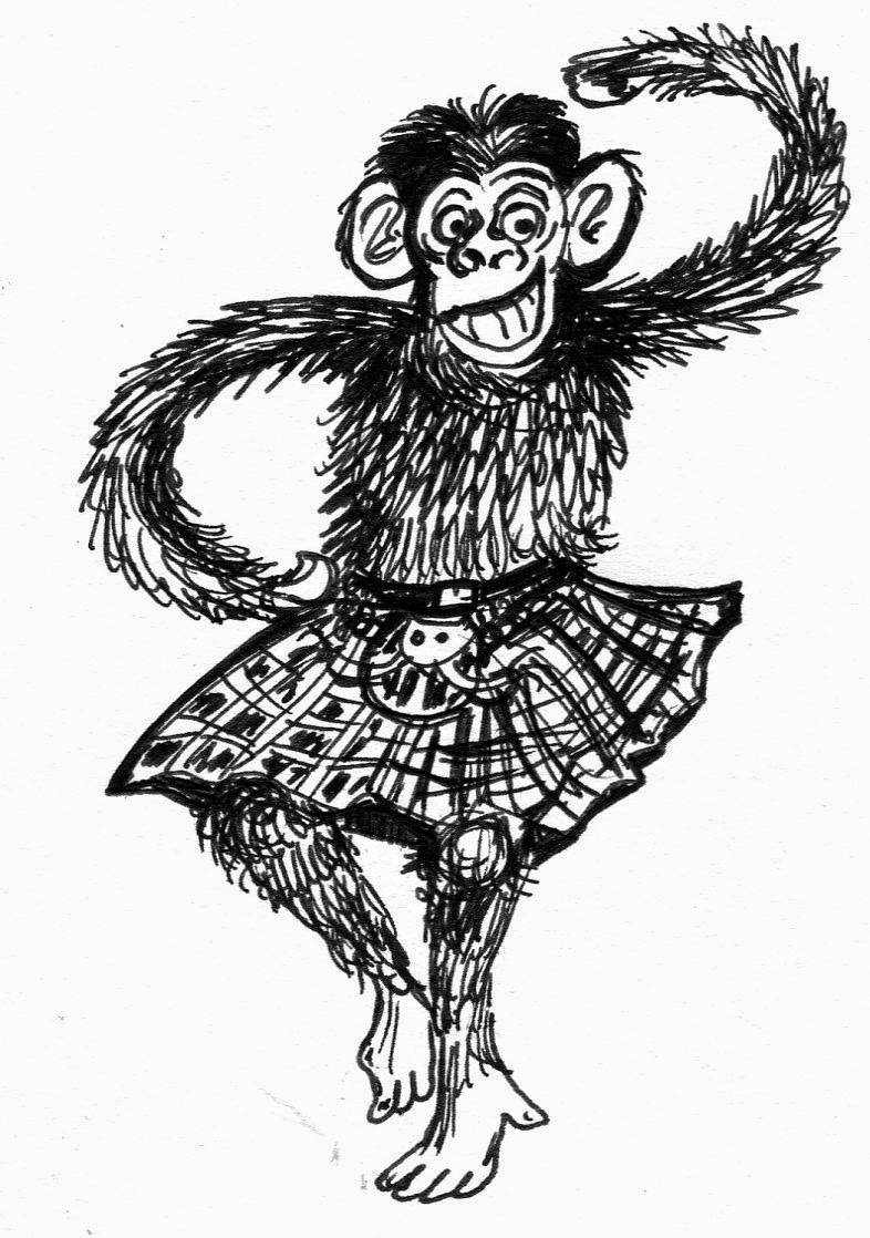 786x1118 Kath's Arty Blog Chimps In Kilts