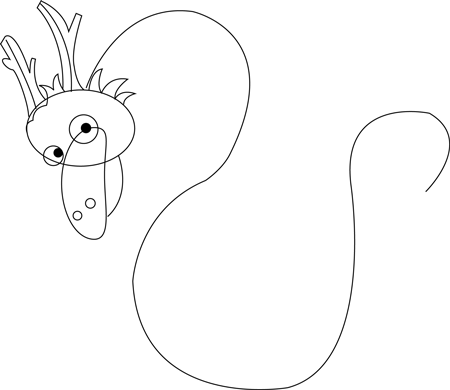 450x390 How To Draw Chinese Dragons With Easy Step By Step Drawing Lesson