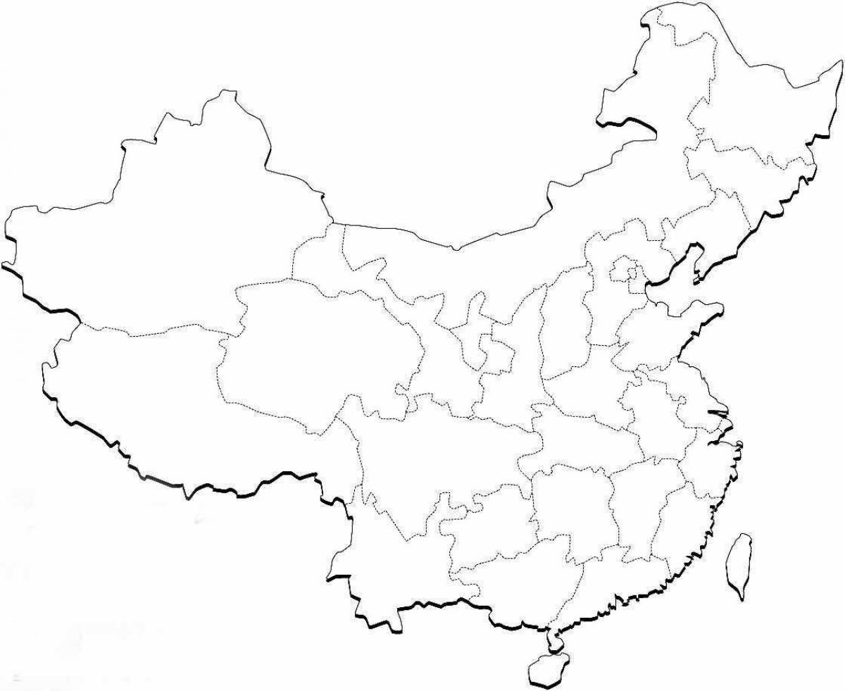 1200x981 China Map Quiz