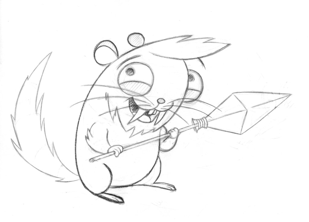 1024x735 Prehistoric Chinchilla By L3rokeneye