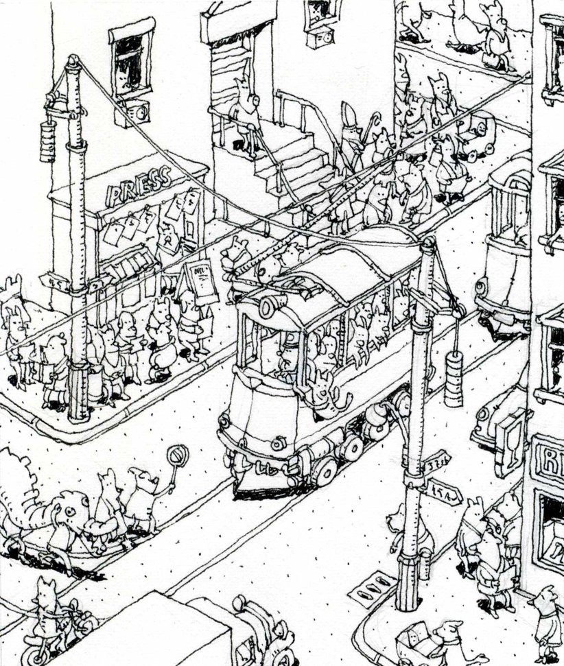 822x971 Chinese New Year Traffic Jam By Mattiasa