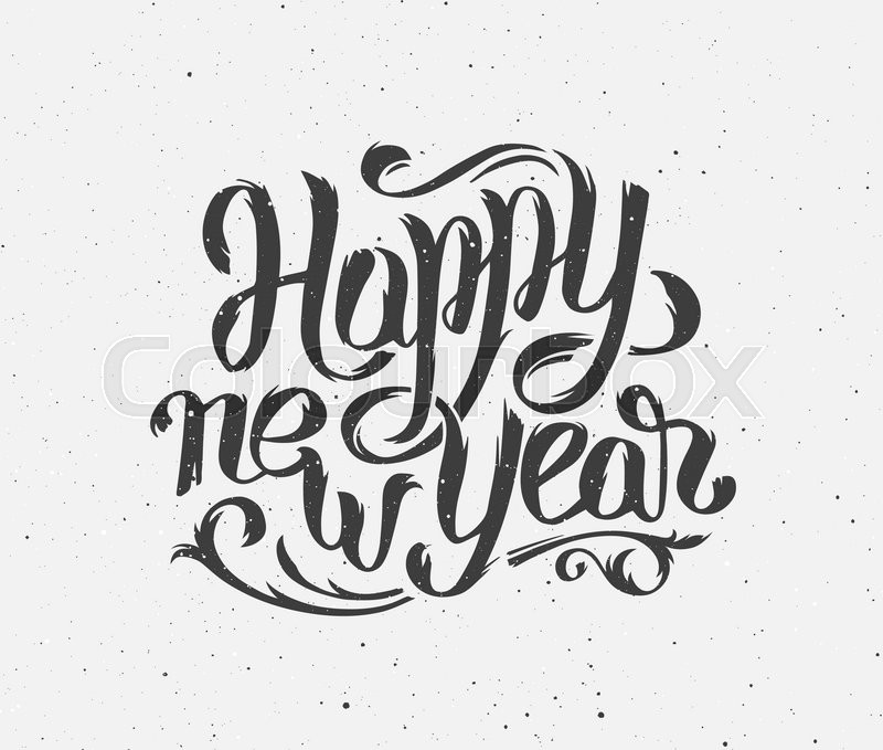 800x679 Happy New Year 2016 Handmade Greeting Card Design. Chinese