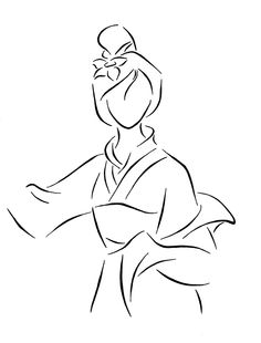 236x310 Disney Princess Outline Tattoo Pin Disney Princess Outline Tattoo