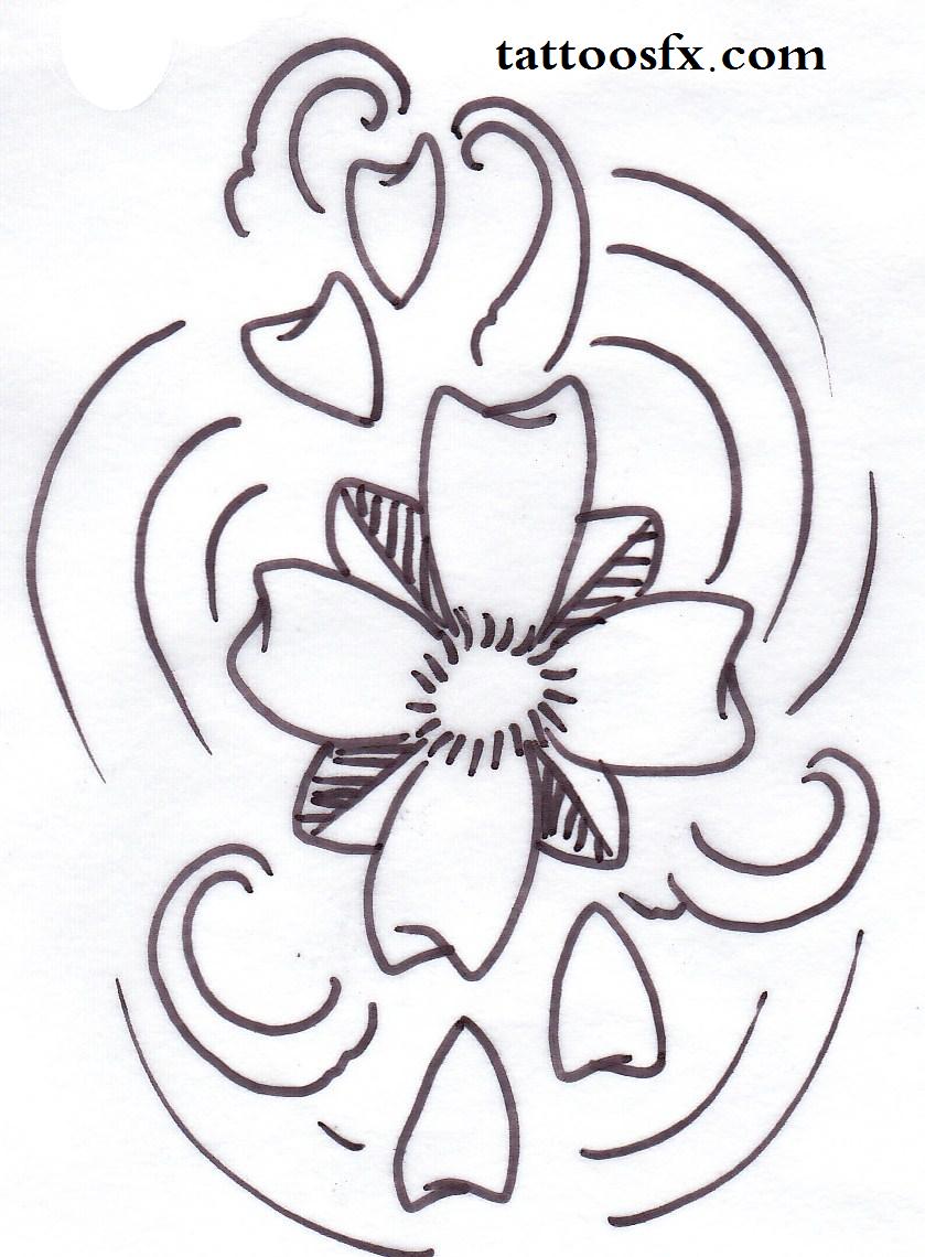 839x1140 Cherry Blossom Tattoo Designs