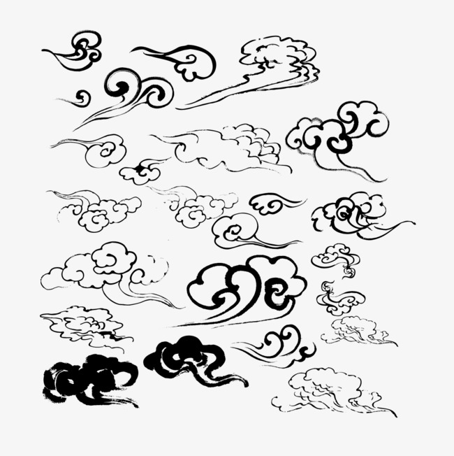 650x652 Vector Clouds, Vector, Chinese Style, Clouds Png And Vector