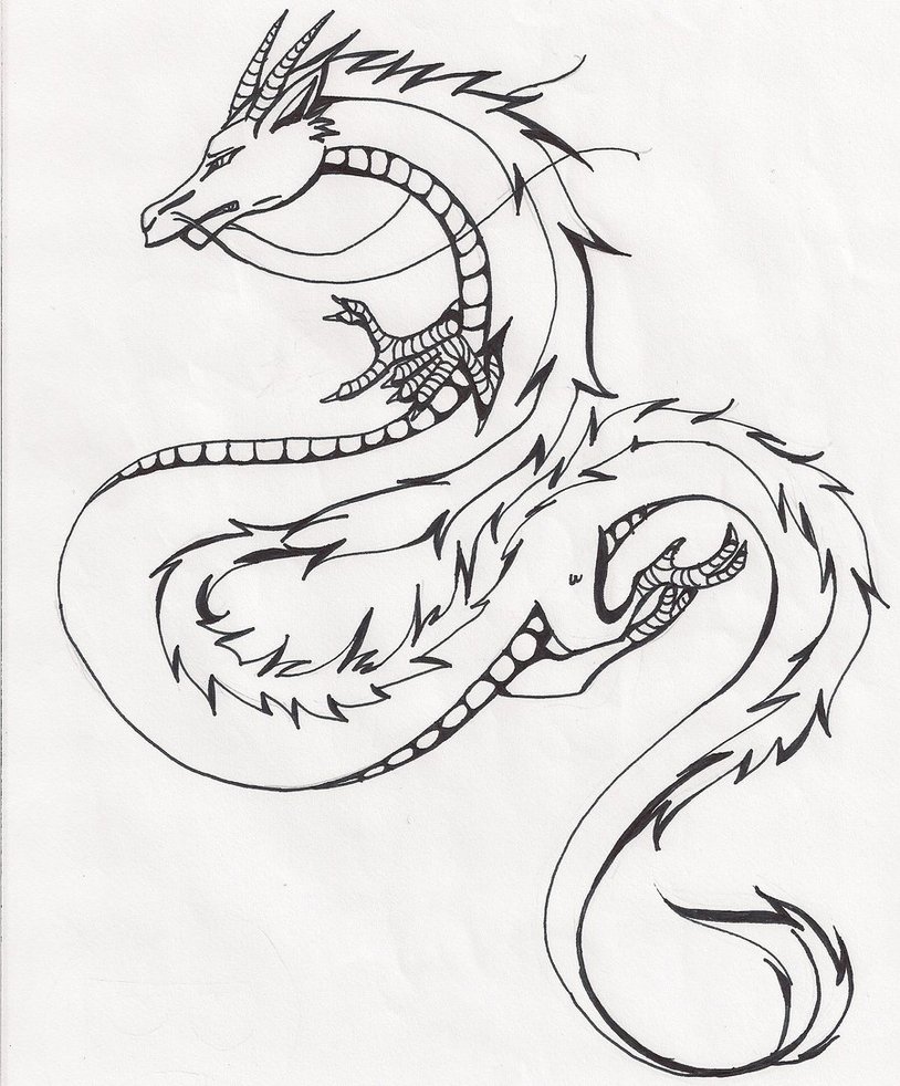 814x982 Chinese Dragon By Watermelonxd