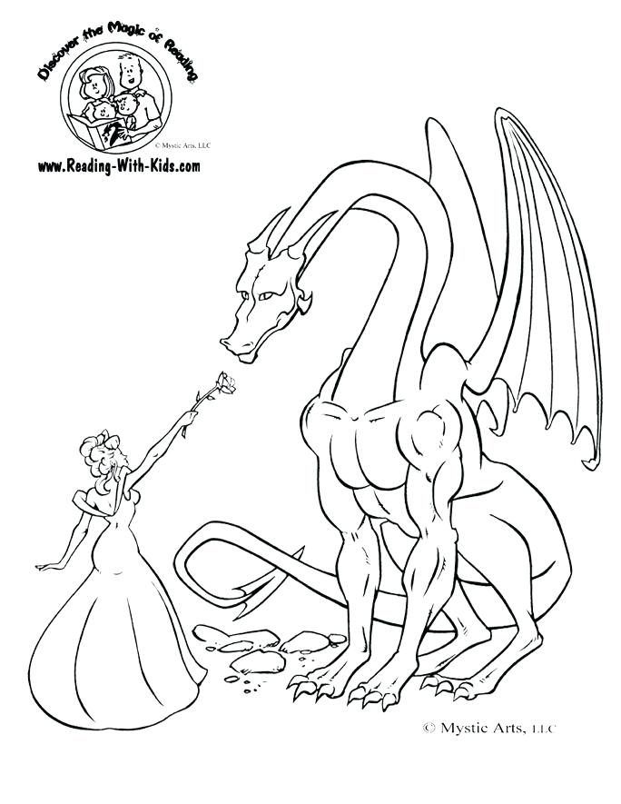 684x885 Dragon Coloring Pages Chinese Dragon Coloring Pages Easy