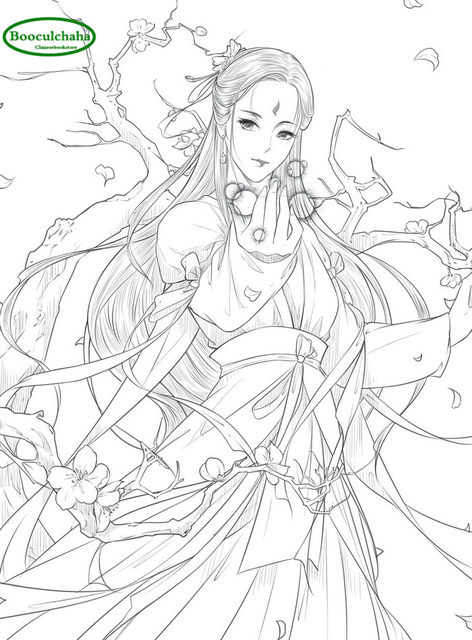 472x640 Online Shop Chinese Coloring Book Line Sketch Drawing Textbook