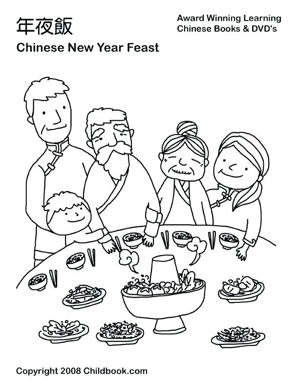612x792 Zodiac Coloring Pages New Year Many Interesting Free Chinese