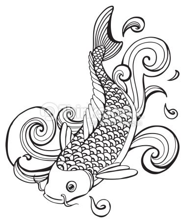 377x456 Related Image Art Fish Design