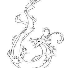 220x220 Dragon With A Flag Coloring Pages