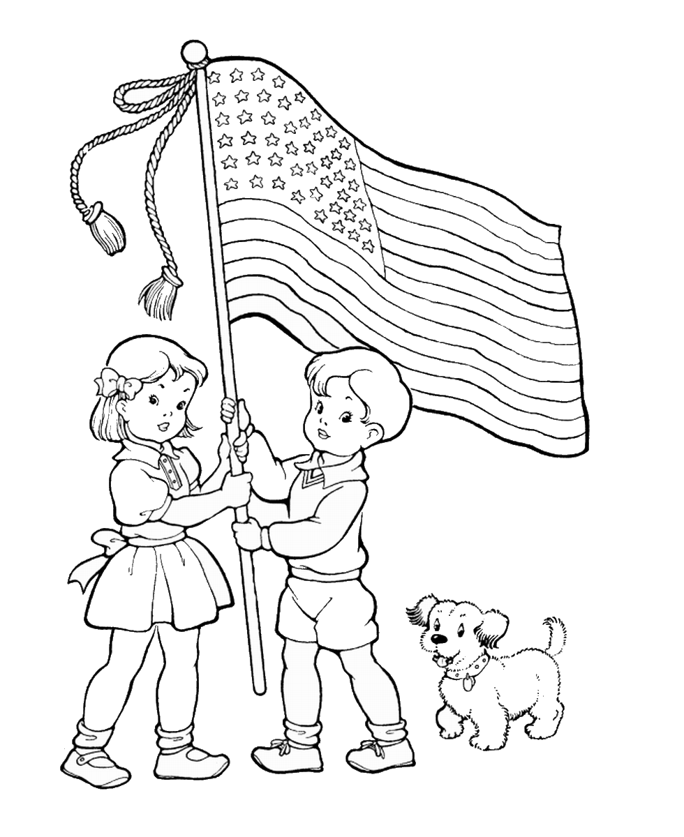 980x1200 Fourth Of July Coloring Pages