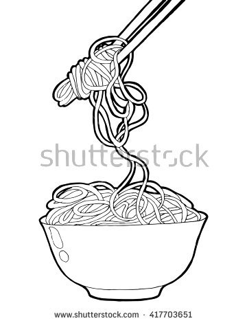 Chinese Food Drawing at GetDrawings | Free download