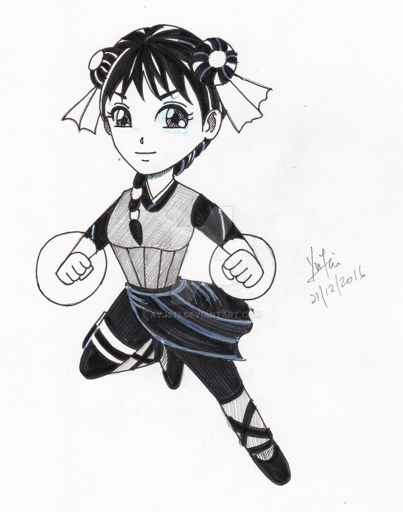 793x1008 Chibi Chinese Girl By Ayj813