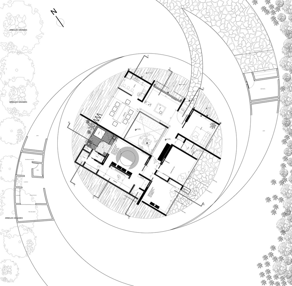 1023x1000 Gallery Of Chinese Coin House Juan Carlos Menacho