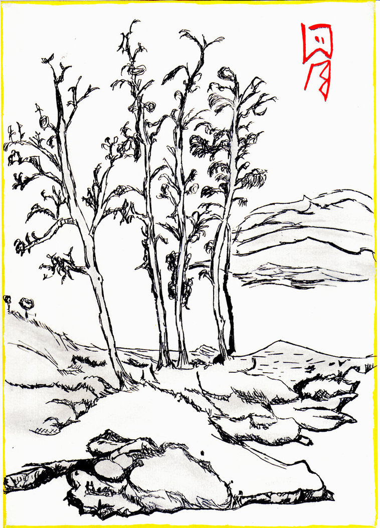 758x1054 Chinese Landscape By Scientistron