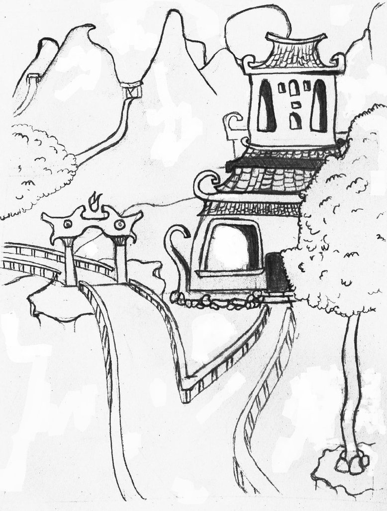 778x1028 Landscape Sketching