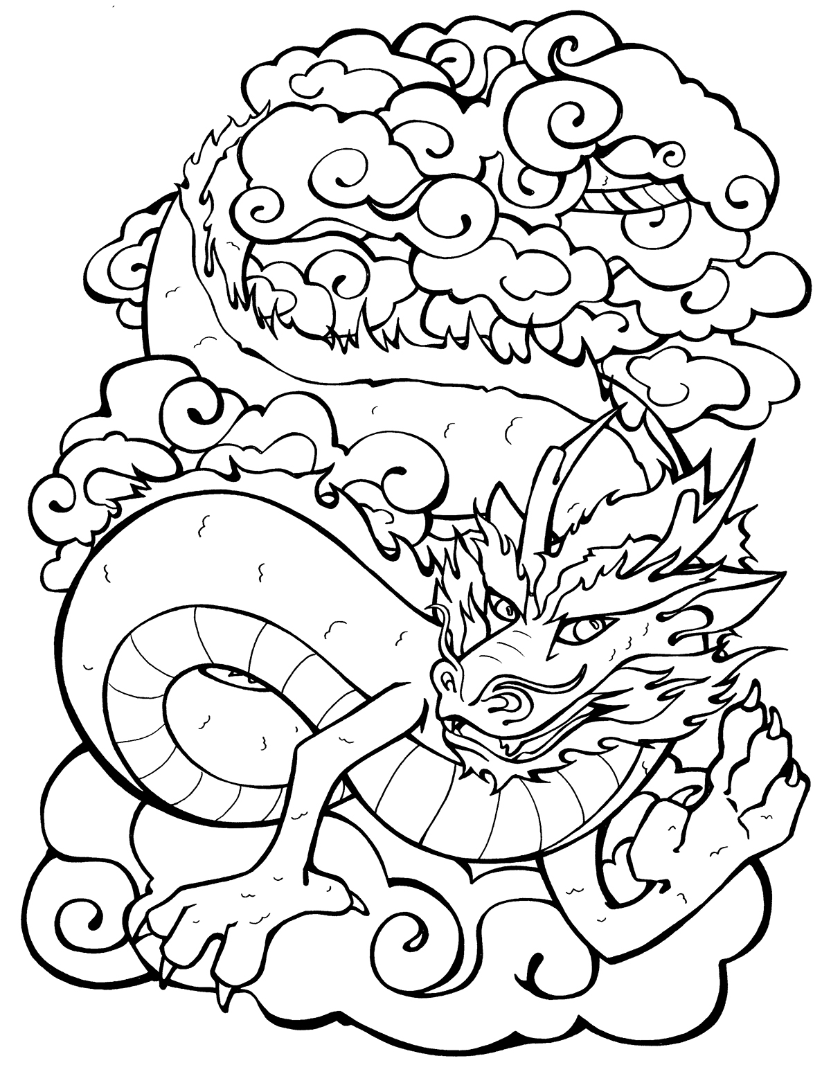 1200x1538 Chinese Lantern Festival Coloring Book