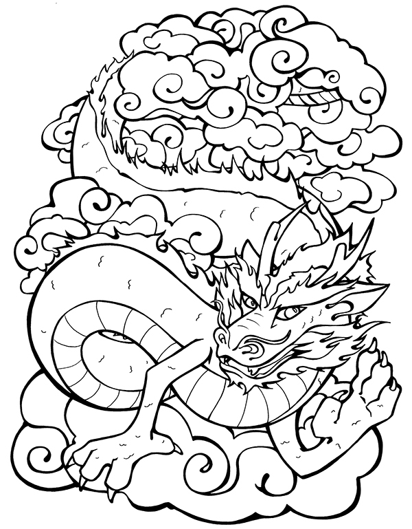 600x769 Chinese Lantern Festival Coloring Book