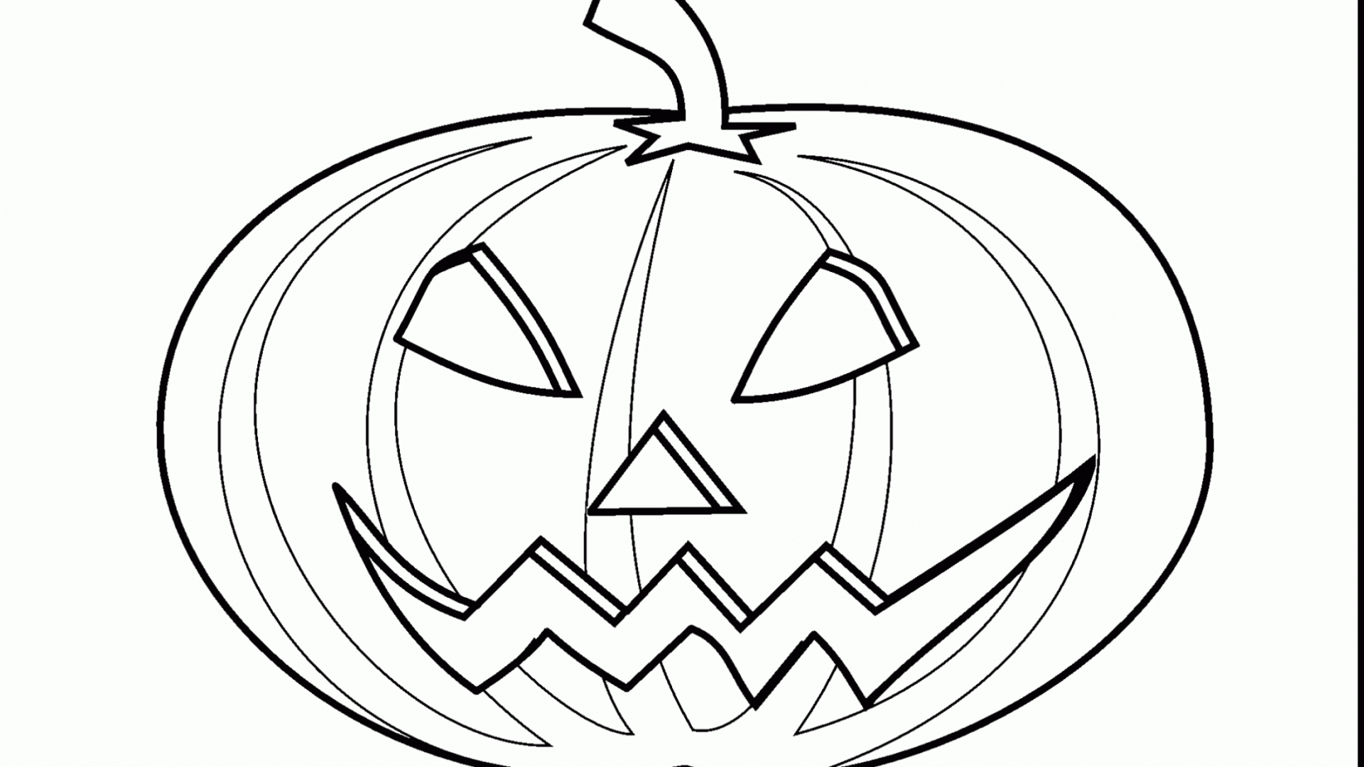 1920x1080 Jack O Lantern Coloring Sheet For Preschool And Green Superhero