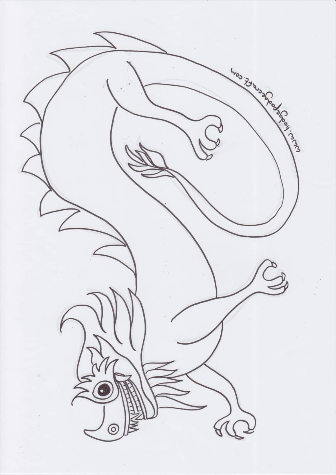 1160x1641 A Dancing Dragon Craft For Chinese New Year