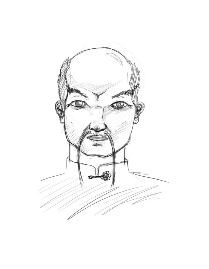 Chinese Man Drawing at GetDrawings | Free download