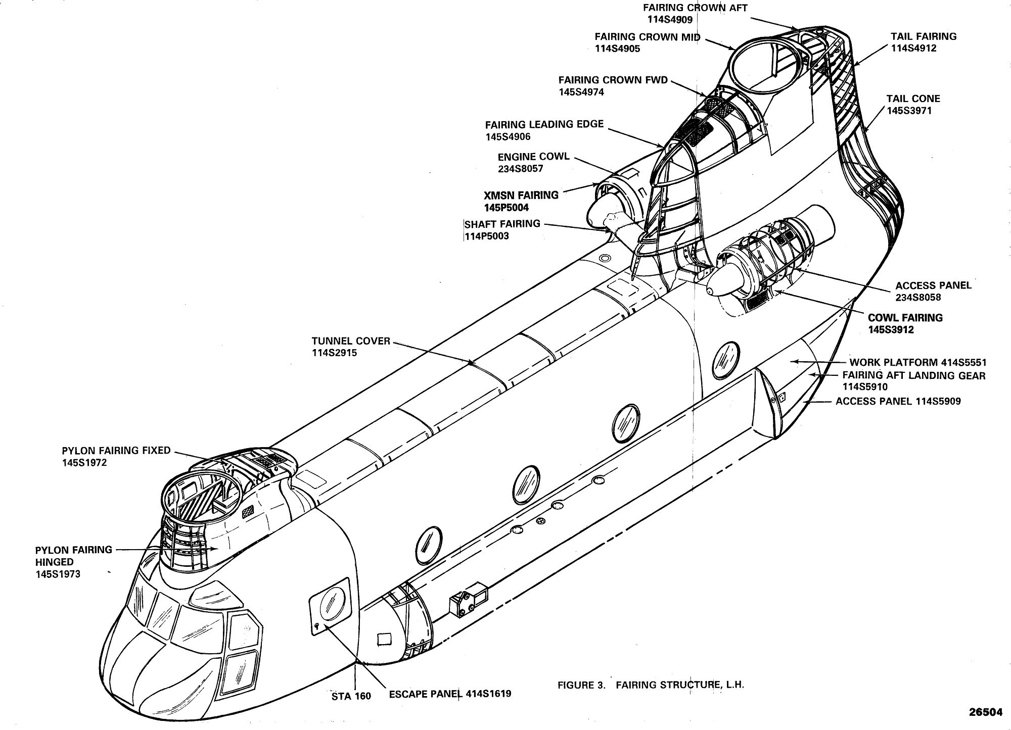 2000x1445 The Ch 47d Chinook Structural Drawings.