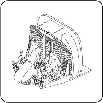 344x344 Boeing Ch47 Chinook Interior Set (Italeri)