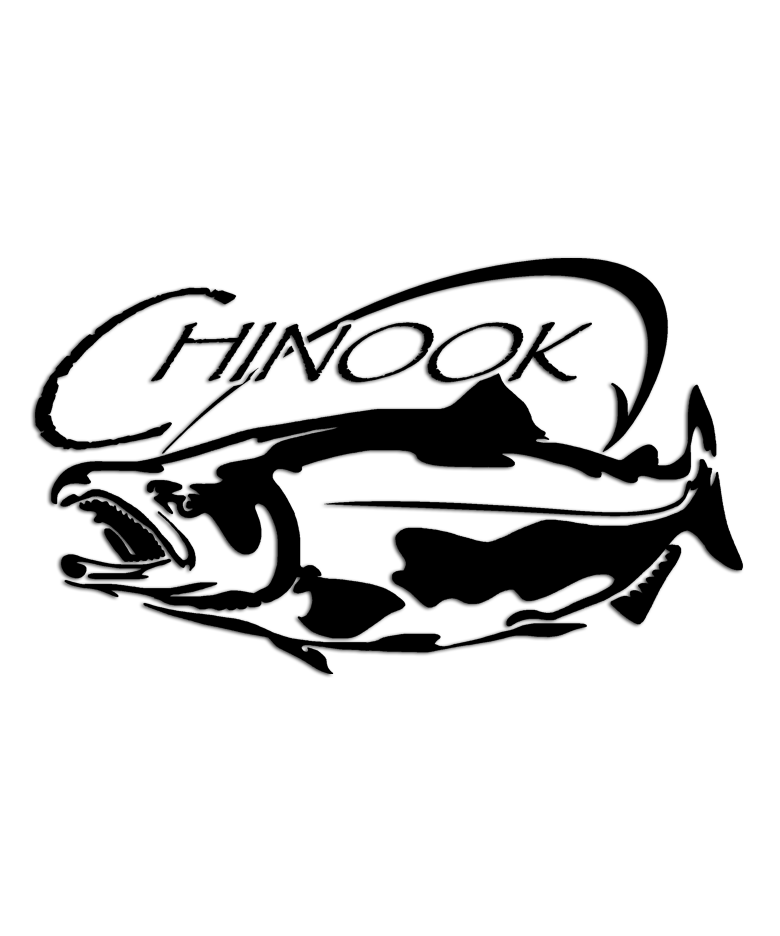 780x936 Chinook Salmon Sticker