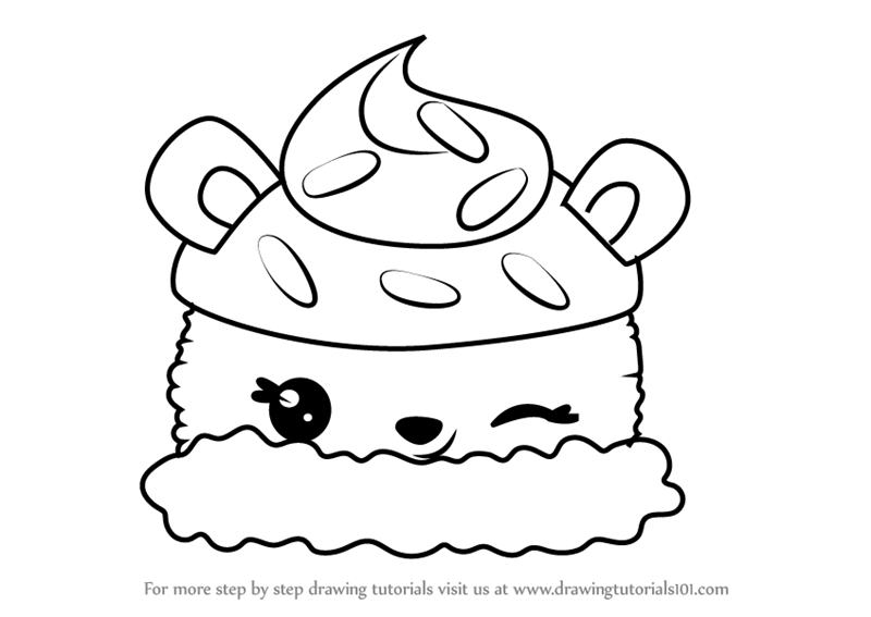 800x567 Learn How To Draw Cherry Chip From Num Noms (Num Noms) Step By
