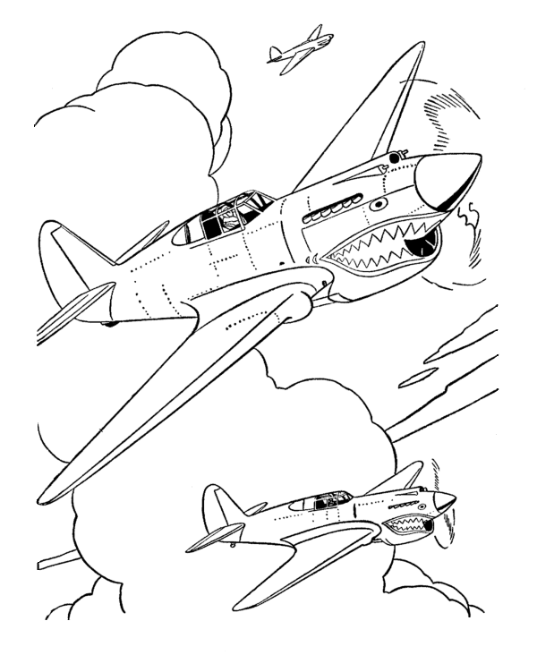 600x732 Fighter Plane Outline Drawing