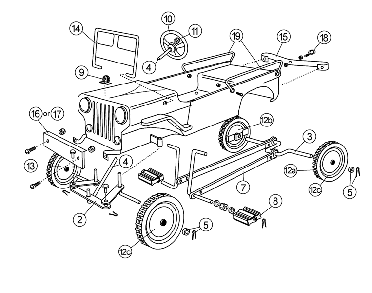 763x600 Pedal Car Plans.