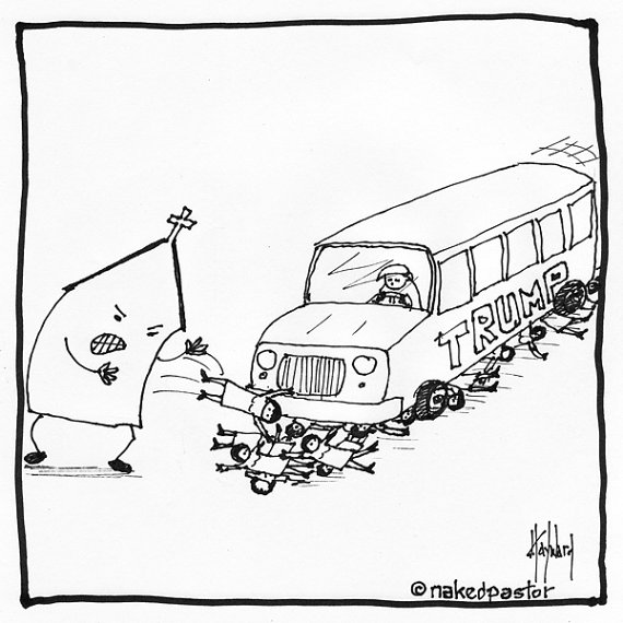 570x570 The Church Throwing Women Under The Bus Cartoon Bus Cartoon