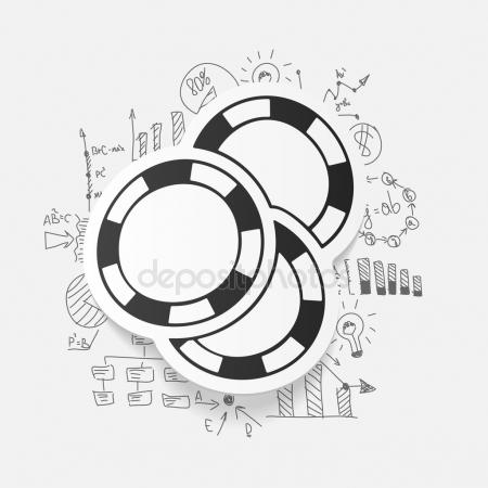 450x450 Drawing Business Formulas Casino Chips Stock Vector Palau83