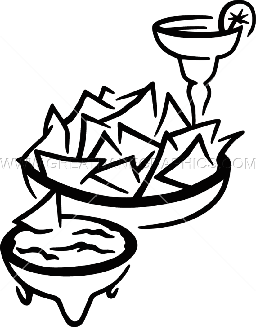 825x1055 Chips Amp Salsa Production Ready Artwork For T Shirt Printing