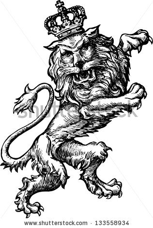 316x470 Lion Sketch Stock Photos, Lion Sketch Stock Photography, Lion