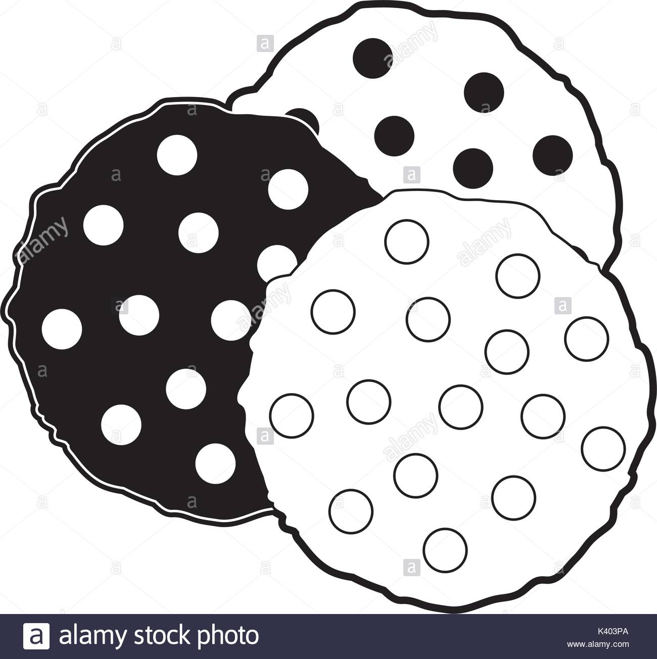 1300x1304 Chocolate Chip Cookies Stock Vector Images