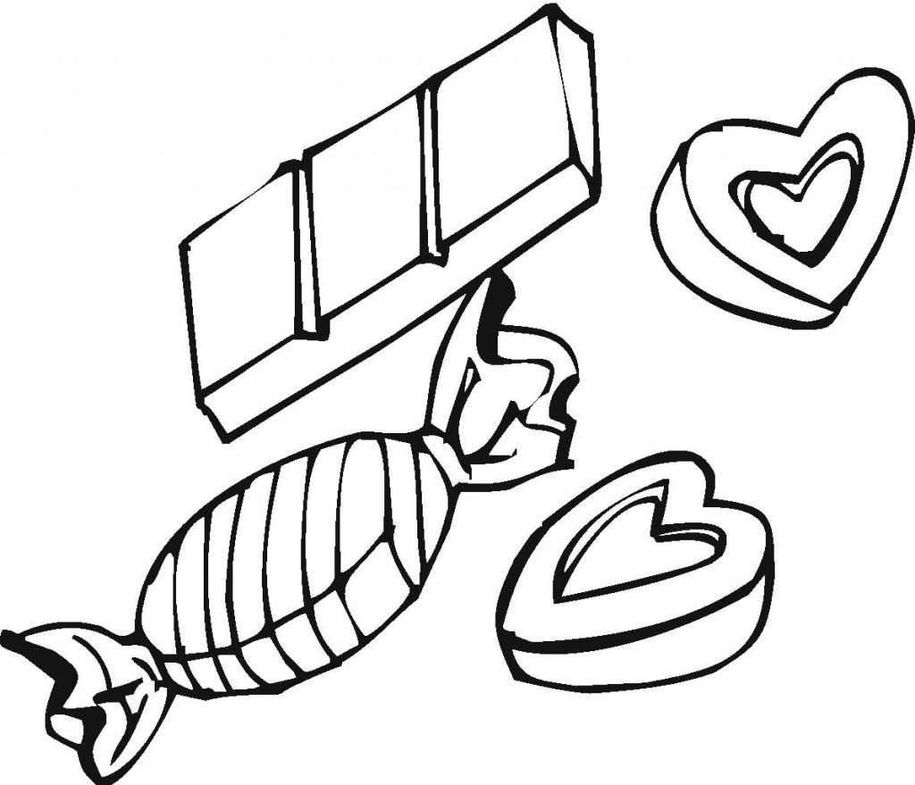 1024x879 Chocolate Coloring Page 539414