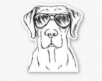 340x270 Chocolate Lab Decal Etsy