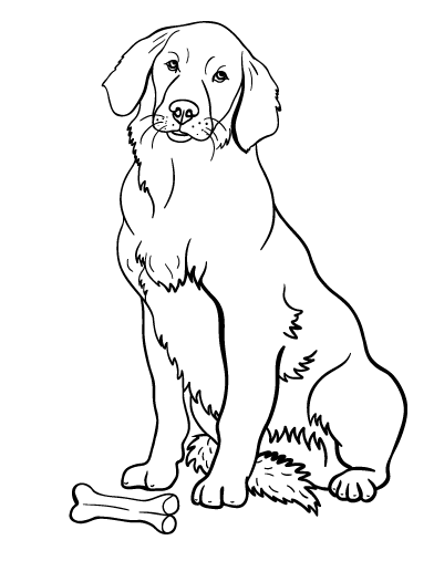 392x507 Lab Puppy Coloring Pages Free To Print Black Lab Puppy Coloring