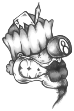 244x364 Cholo Joker Drawings