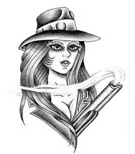 264x300 Chola Gangster Tattoo Things I Dig Gangster Tattoos
