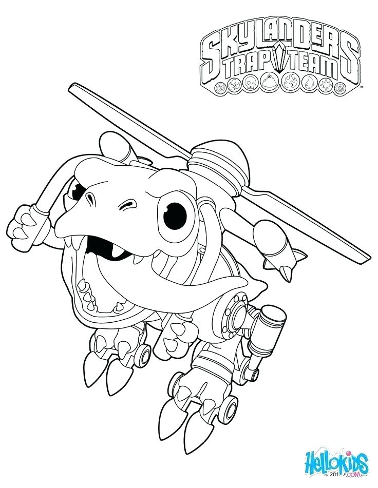 736x951 Skylanders Coloring Pages Printable Coloring Pages Trap Team