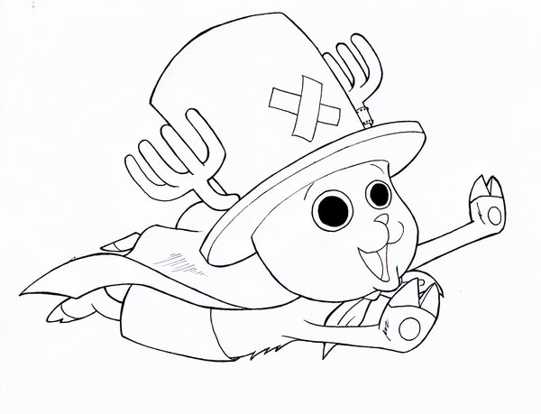 600x459 Tony Tony Chopper By Kukurobuki